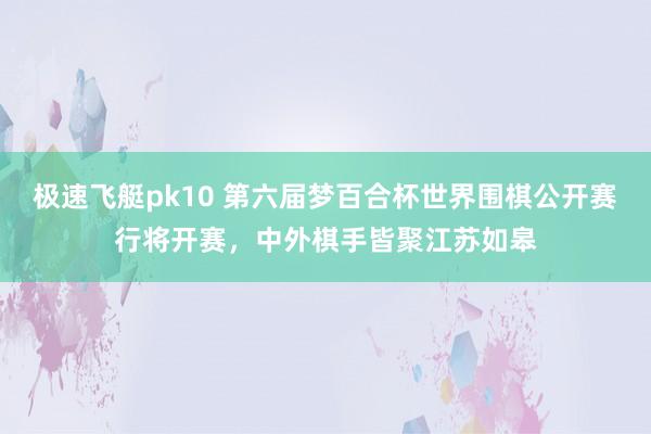 极速飞艇pk10 第六届梦百合杯世界围棋公开赛行将开赛，中外棋手皆聚江苏如皋